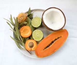 Prato saudável e nutritivo, recheado de frutas